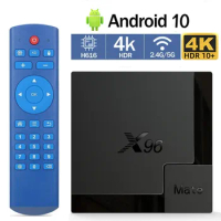 X96 Mate 4K Ultra HD Android 10 4G 32G Smart TV BOX H616 4 Core 2.4G&amp;5.8G WiFi YouTube X96Mate Media Player Apply To TV