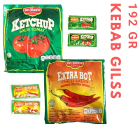 ￼Delmonte Saus Tomat Ketchup Sachet Saos Sambal Extra Hot Chili Sauce