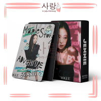 55pcs BLACKPINK Jennie《VOGUE》Solo Individual LOMO Card Set Collection Kpop Jennie Rose Jisoo Lisa Ph