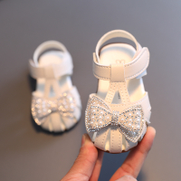 ICK Shop【childrens Kasut】Summer New Baby Girl Sandals Breathable Fashion Princess Shoes Newborn Infa