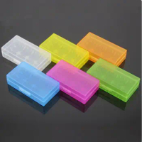 18650 Battery Storage Box Case 18650 Battery Holder Case Box with Hook Holder Mutil Colors