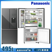 Panasonic 國際牌 495公升一級能效三門變頻電冰箱(NR-C501PG-H1)