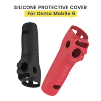 Protective Case For Osmo Mobile 6 Silicone Handle Case Anti-scratch Cover Sleeve Skin Protector for DJI OM6 Washable Accessory