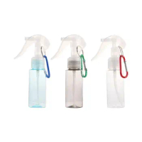 Hand Soap Hand Sanitizer Perfume Atomiser Spray bottle With Keychian Trigger Spray Bottles Carabiner Hook Refillable Bottles