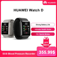 Original Huawei WATCH D Wrist ECG Blood Pressure Recorder Intelligent Blood Pressure Measurement Health Monitor Sport Bracelet