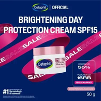 Cetaphil Bright Healthy Radiance Day Protection Cream SPF15 50g dengan Glycerin, White Sea Daffodil