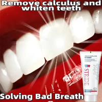 100g Remove Dental Calculus Toothpaste Clean Whiten Teeth Remove Bad Breath Fresh Breath Reduce Yellow Stain Brighten Teeth Care