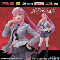 TAITO Original:DARLING in the FRANXX zero two uniform 18cm PVC Action Figure Anime Figure Model Toys Figure Collection Doll Gift