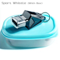 5 Color Sport Whistle Big Sound With Box Non-Nuclear Wild Lifeguard Whistle Football Soccer Basketball Referee Whistle Equitable