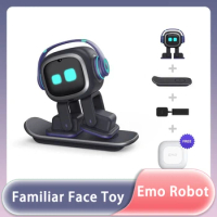 Emo Pet Smart Future Ai Robot Intellect Voice Electronic Toys Desktop Companion Robot For Creative Christmas Presents Kid Gift