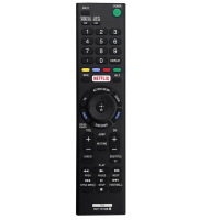 1 PCS TMT-TX100B Black Plastic Remote Control For  LED LCD 4K TV KDL-55W6500 XBR-55X855C KD-43X8301C KD-55XD8599.Orange-77GE