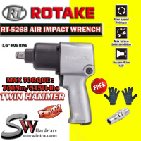 HOT SALE ROTAKE 1/2\ TWIN HAMMER HEAVY DUTY HOG RING AIR IMPACT WRENCH RT-5268"