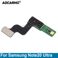 Aocarmo For Samsung Galaxy Note 20 Ultra Ambient Proximity Sensor Flash Light Flex Cable Note20U Replacement Repair Parts