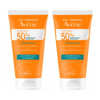 即期品【Avene 雅漾】超能控油清爽防曬液 SPF50＋50ml 買一送一組(效期至2026/04)