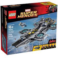 LEGO 樂高 SUPER HEROES 超級英雄 神盾局空中航空母艦總部 76042