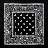 Musion 100% kapas bandana Kepala scarf paisley cetak Kain kunci Kepala fesyen turban destar classic 