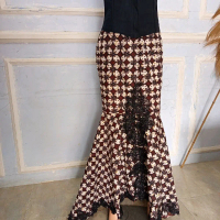 rok batik mermaid ekor( rok duyung)