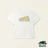 【Roots】Roots 小童- COOPER GARDEN寬版短袖T恤(白色)
