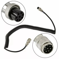 สายต่อไมโครโฟนสำหรับ Kenwood MC-60 MC-90 และ Yaesu MD-100 MD-200