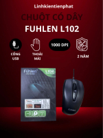 Chuột máy tính có dây Fuhlen L102 bảo hành đổi mới trong 24 tháng