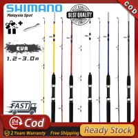 SHIMANO Fishing Rod Joran Pancing Fishing Combo For Freshwater Pancing 2 Sections Spinning/Casting R