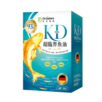 【Dr.future長泰】專利KD魚油軟膠囊 4入/組(含Omega-3 脂肪酸、DPA、EPA、DHA)