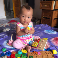 PUZZLE KAYU MAINAN ANAK knop alfabet abjad edukasi