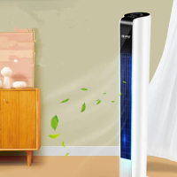 Tower fan cooler Energy-saving household electric Fan with remote control Touch Display Cooling Tower Fan High power Bladeless