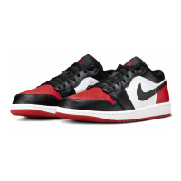 【NIKE 耐吉】Air Jordan 1 Low Bred Toe 黑白紅 AJ1 芝加哥 黑紅 低筒 男鞋 553558-161