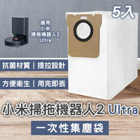 【最高22%回饋】小米掃拖機器人2 Ultra 一次性集塵袋 現貨 當天出貨 替換集塵袋 拋棄式集塵袋 掃拖機器人配件【coni shop】【限定樂天APP下單】