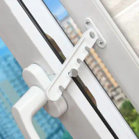 Child Safety Protection Position Stopper Window Limiter Latch Casement Wind Brace Home Security Door Windows Sash Lock
