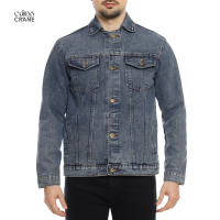 Egoos Jaket Jeans Denim Jacket Pria Wanita Workwear 13,5 oz Sandwave