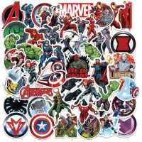 20/30/50PCS Anime Figure Doctor Strange Iron Man The Hulk DIY Graffiti Stickers Laptop/Phone/Schoolbag Waterproof Sticker