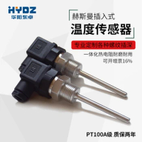 WZP-PT100 Temperature Sensor Pipe Plug-in Waterproof Threaded Precision Platinum Thermal Resistance