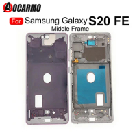 For Samsung GALAXY S20 FE S20fe Middle Frame Plate Repair Replacement Part