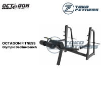 octagon Plate Loaded Olyimpic Decline Bench Commercial Fitness