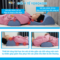COMBO 3 gối hỗ trợ điều trị thoái hoá và thoát vị đĩa đệm đốt sống cổ và lưng L4-L5 - Yorokobi Chính