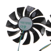 GA92S2U 4Pin 12V 0.46A Cooler Graphics Card Cooling Fan for ZOTAC RTX3090 3080
