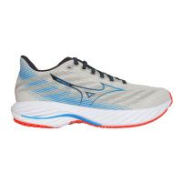 MIZUNO WAVE RIDER 28 男慢跑鞋-慢跑 訓練 運動 J1GC240357 淺灰藍