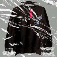 DISNEY X PINKSISLY ORIGINAL IMPORT SWEATER CREWNECK DISNEY MICKEY HITAM BACKPRINT OVERSIZE KOREAN LO