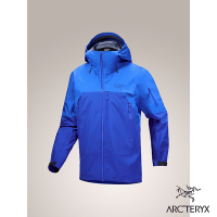 【Arcteryx 始祖鳥官方直營】男 Rush 防水外套 淺生命藍/生命藍