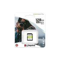 KINGSTON SD การ์ด CANVAS SELECT PLUS SDS2 ความจุ 128GB ความเร็วสูง UHS-I 100MB/s