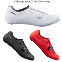 New shimano SH RC3 RC300 Road Shoes Vent Carbon Road Shoes SH-RC3 Road Lock shoes RC3 cycling shoes