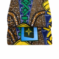 Veritable Ankara Guarantee Real Wax Java African Fashion Yellow &amp; Green Print 100% Cotton African Fabric