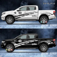 Car sticker FOR Ford Ranger wildtrack body exterior with fashionable sports decal accessories for F150 decal