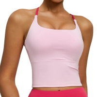 Juyitang High-Elasticity Sports Vest, Bare-Skin Feel, S