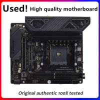 Used For ASUS ROG CROSSHAIR VIII IMPACT Motherboard Socket AM4 X570M X570 Original Desktop PCI-E 4.0 m.2 sata3 Mainboard