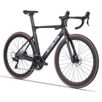 Ships from US SAVA R08-7120 24 Speed Road Bike full Carbon Road Bike with SHIMAN0 105 R7120 2*12 Group Sets