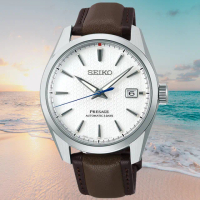 【SEIKO 精工】製錶110週年紀念款 麻葉圖騰 機械腕錶 禮物推薦 畢業禮物(SPB413J1/6R55-00F0S)