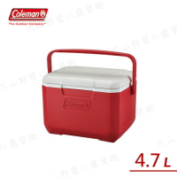 【露營趣】新店桃園 Coleman CM-33010 Take 紅冰箱 保冰桶 手提冰桶 露營冰桶 行動冰箱 露營